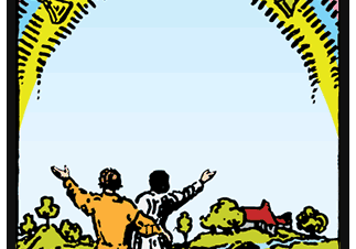 Sacaste la carta del Tarot 10 de Copas. ¿Y ahora qué?